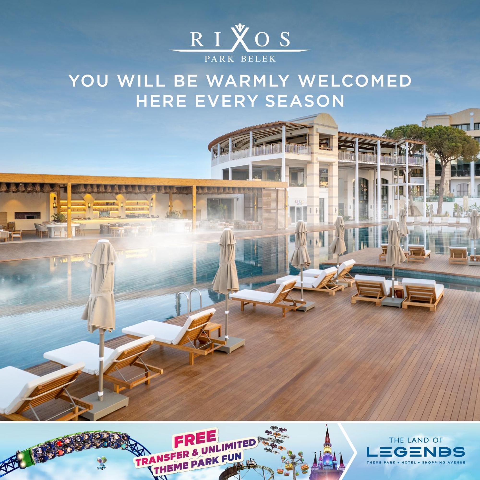 Hotel Rixos Park Belek - The Land Of Legends Access Esterno foto